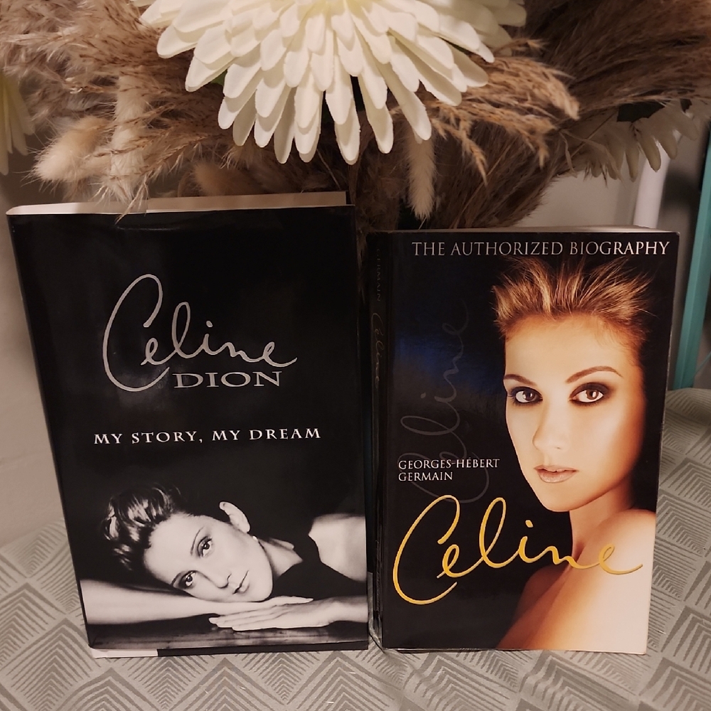 Celine Dion  Book Set - Black and White